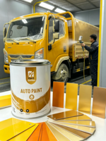 Peinture automobile acrylique 2K à base métallique 1K, résistante aux intempéries et au vieillissement, pour la retouche automobile - Prix de gros