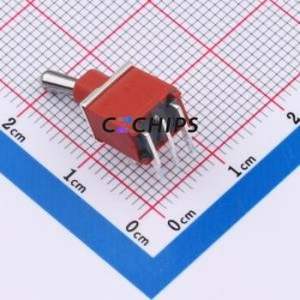 SA1-0-102-C03-0003-RS Toggle Switch Bent Lead Through Hole-5P,8x6.5mm Switch - Product Image 2