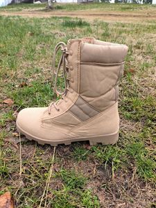 Bottes <span class=keywords><strong>Alang</strong></span> personnalisées, bottes de randonnée et d'entraînement en cuir de vachette respirant, à tige haute, pour le désert, vente directe d'usine - Product Image 2