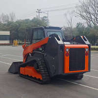 Broyeur forestier robuste et puissant pour chargeuse compacte diesel, haute capacité pour projets de construction industrielle