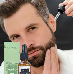 Grande commande fournie sous marque privée 100% huile essentielle de moustache bio adoucit Kit de toilettage huile de croissance de <span class=keywords><strong>barbe</strong></span> pour hommes - Product Image 1