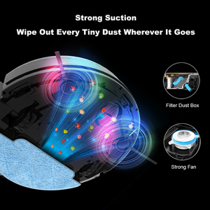 <span class=keywords><strong>Robot</strong></span> aspirador LIECTROUX L200 y <span class=keywords><strong>combo</strong></span> de fregona húmeda, mapeo inteligente, aplicación WiFi, succión de 4KPa, motor sin escobillas, ideal para mascotas Hai - Product Image 3