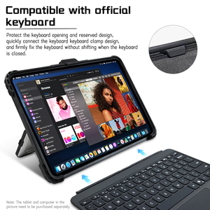 Vente en gros d'étuis de protection robustes pour Microsoft <span class=keywords><strong>Surface</strong></span> <span class=keywords><strong>Go</strong></span> 1 2 <span class=keywords><strong>3</strong></span> 4, <span class=keywords><strong>housse</strong></span> de tablette antichoc avec porte-stylo - Product Image 3