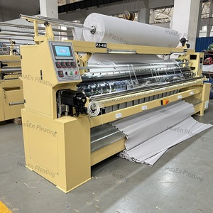 Huaen ZJ-416 tùy chỉnh-thực hiện Saree Lược xếp li máy mới cho nhà cửa hàng may mặc sản xuất nhà máy dệt vải phụ tùng - Product Image 1