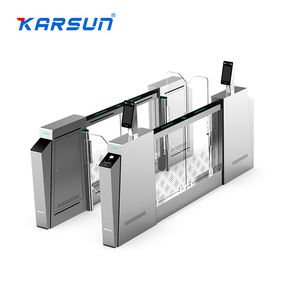 Sistema de Control de Acceso con Torniquete Automático OEM, Barrera Abatible de Acero Inoxidable 304 con Código QR, RFID y Reconocimiento Facial - Product Image 1