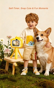 Appareil <span class=keywords><strong>photo</strong></span> numérique pour enfants avec design peint DLC |   Protection des yeux sans scintillement |   <span class=keywords><strong>Photo</strong></span> 96MP et enregistrement vidéo 1080P avec double objectif - Product Image 4