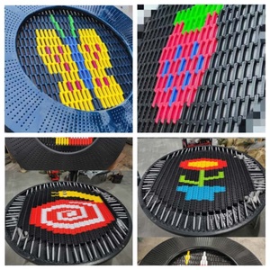 Lits de <span class=keywords><strong>trampoline</strong></span> haute performance avec tension réglable pour les zones d'entraînement de gymnastique et de <span class=keywords><strong>freestyle</strong></span> - Product Image 5