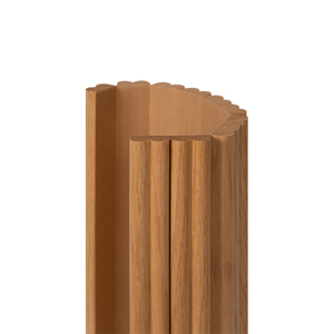Impiallacciature di DESIGN MUMU a prezzi accessibili di lusso impressionanti tavole in rovere bianco curvo pannello di legno Forl parete decorazione armadietto - Product Image 6