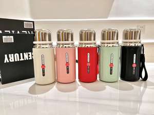 Roman Column Stainless Steel Large Capacity Leak-Proof Portable 6-12 Hours Thermal Insulation Water Bottle - Product Image 6