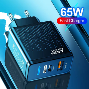 Cargador <span class=keywords><strong>de</strong></span> Teléfono Multipuerto USB+PD Tipo-C con LED Brillante, 12W QC3.0, Salida <span class=keywords><strong>de</strong></span> 5V/3A, Adaptador <span class=keywords><strong>de</strong></span> Viaje para EE. UU./UE/Reino Unido - Product Image 6