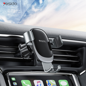 Supporto per cellulare da auto YESIDO C122 personalizzato da fabbrica, con clip per bocchetta dell'aria e supporto a gravità. - Product Image 5