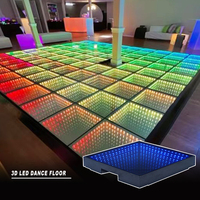 Alfombra de Baile Yelang para Discoteca, Luces LED Magnéticas con Forma de Estrella Blanca para Bodas