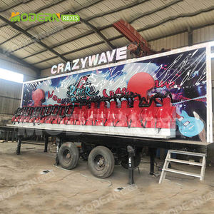 Équipement passionnant Amusement 18 sièges Miami Ride Carnaval Jeu Extérieur Crazy Wave Portable <span class=keywords><strong>Remorque</strong></span> Miami Rides à <span class=keywords><strong>vendre</strong></span> - Product Image 5