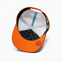 Gorra Vintage Personalizada 100% Poliéster con Logotipo Bordado en 3D, Gorra con Estilo de Imagen