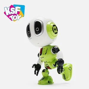 Wholesale Metal Funny And Cutie Battery Operated Interactive Kid Smart Toy 2020 Intelligent Robot With light Music