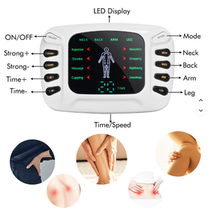 Handheld 8 Modes Digital Therapy Acupuncture <b>Massager</b> <b>Machine</b> Tens Unit for Body Pain Relief - Product Image 6