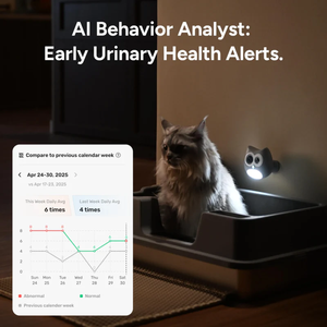 <span class=keywords><strong>Cam</strong></span>éra de litière pour chat OKKPETS AI LitterLens, étanche IP65, 1080p, <span class=keywords><strong>cam</strong></span>éra intelligente pour animaux de compagnie pour surveiller les problèmes de litière et de la vessie des chats - Product Image 5