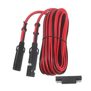 สายต่อพ่วง SAE สำหรับแผงโซลาร์เซลล์ 12V รถบ้าน เรือ 2 ขา - Product Image 1