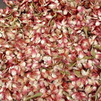 Pétales de fleurs de gomphrena séchées, pétales d'amarante rose et violet, confettis biodégradables respectueux de l'environnement, séchés