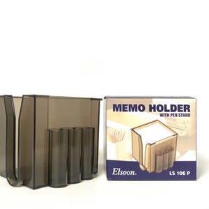 New Design Modern Plastic Stationery Memo Holder and Office Pen Holder Multi-functional Desk Accessories for Schools & Offices - Product Image 1