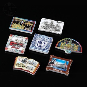 Imanes de nevera italianos de resina, pegatinas magnéticas creativas Retro nostálgicas 3D, decoración del hogar, recuerdo turístico, venta al por mayor - Product Image 6