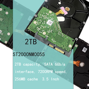 ST2000NM0055 2TB 3<strong>.</strong>5" Internal Hard Drive 7200RPM 256MB SATA 6Gb/s 3<strong>.</strong>5 Inch HDD for Server Data Center Storage Enterprise NAS PC - Product Image 1