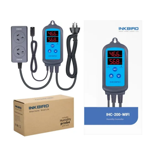 <span class=keywords><strong>Inkbird</strong></span> Ihc-200-WiFi Jauge d'humidité à double prise pré-câblée pour champignons, reptiles, serre - Product Image 1