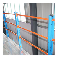 Système de rayonnage à plusieurs étages pour entrepôt, plateforme de stockage en acier