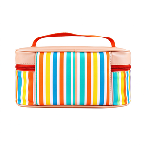 Soft Thermal Insulated Eco-friendly Portable Polyester Waterproof 15L Foldable Lunch Tote Cooler <b>Bag</b> Zipper Closure Kids School - Product Image 3