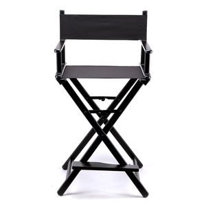 Chaise de réalisateur de qualité professionnelle Filmcraft, chaise de maquillage moderne en aluminium de 30 pouces, chaise de barbier - Product Image 1