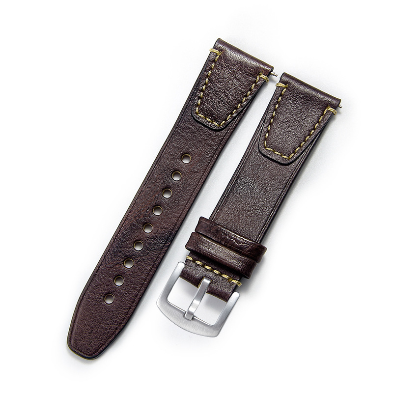 Fibbia in acciaio caffè-K2