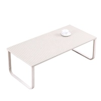 Tapis de table basse RNPT en PVC imprimé, rayures fines violettes, rectangulaire, couverture de table décorative en vinyle pour hôtel, salon, salle de séjour