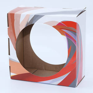 לוגו מותאם אישית הדפסה תיבת כדורגל אריזת כדור כדורגל תיבת תצוגה כדורסל - Product Image 3