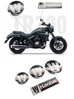 Autocollants métalliques pour voitures et motos, résistants à la rouille et faciles à installer, personnalisables, adaptés à la décoration de la carrosserie