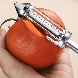 Vente en gros d'éplucheurs de fruits et légumes 3 en 1, accessoires de cuisine, râpe à pommes de terre et à carottes, gadget - Product Image 4