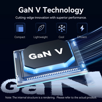 Vention Tragbares Telefonladegerät 2-Port GaN-Ladegerät 45W Schnelles Intelligentes Wandladegerät