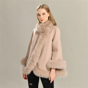 Nhà Máy Chất Lượng Cao Bán Buôn Thả Vận Chuyển Tay Thiết Kế Đan Len Áo Len Người Phụ Nữ Cashmere