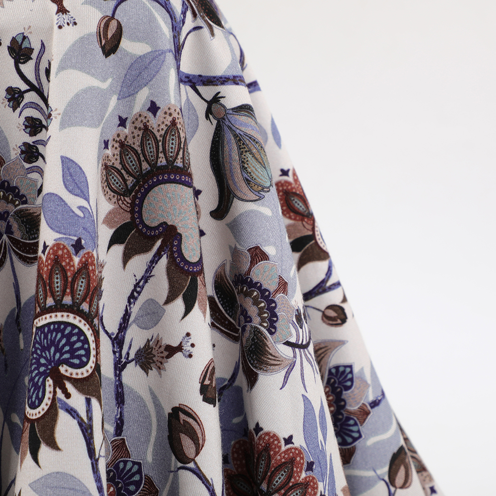Hot Sale Breathable Stretch Knitted Jersey Fabric in Bamboo and Organic Material
