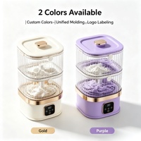 Lave-linge/sécheuse portable mini USB semi-automatique à chargement par le haut, double couche, tout-en-un, avec moteur sans balais
