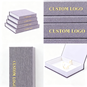 صندوق ذاكرة كتان مطبوع مخصص عالي الجودة وكبسولة وقت كبيرة مع Keepsake - Product Image 3