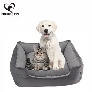 Divano letto per cani OEM per piccoli tappetini per cani di taglia media panca lettino gatto cucciolo letto cuccia forniture per animali domestici