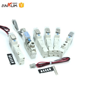 Électrovannes industrielles SY3120-5LZD-M5 SY3140-5LOU-Q avec le type rapide d'échappement pour des lignes de convoyeur - Product Image 3