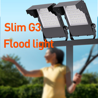 Le réflecteur extérieur de LED a mené des lumières de tache IP66 100w 150w 90 degrés projecteur mené par 200 degrés