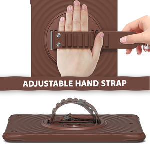 Pour iPad 10.2 pouces 2019 2021 2022 support sur la coque arrière avec ceinture d'épaule - Product Image 3