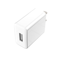 Pengisi daya ponsel, 5V 2.1A pengisi daya ponsel PC bahan tahan api adaptor USB Normal beberapa pengisi daya untuk ponsel