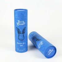 Tube cylindrique en papier kraft écologique Crown Win pour baume à lèvres et bougies, avec design personnalisé et caractéristiques recyclables