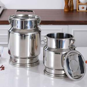 Recipiente Hermético Moderno de Acero Inoxidable para Almacenar Alimentos como Arroz, Granos, Azúcar, Aceite, Vino y Leche, Apto para Lavavajillas, para Uso en la Cocina - Product Image 5