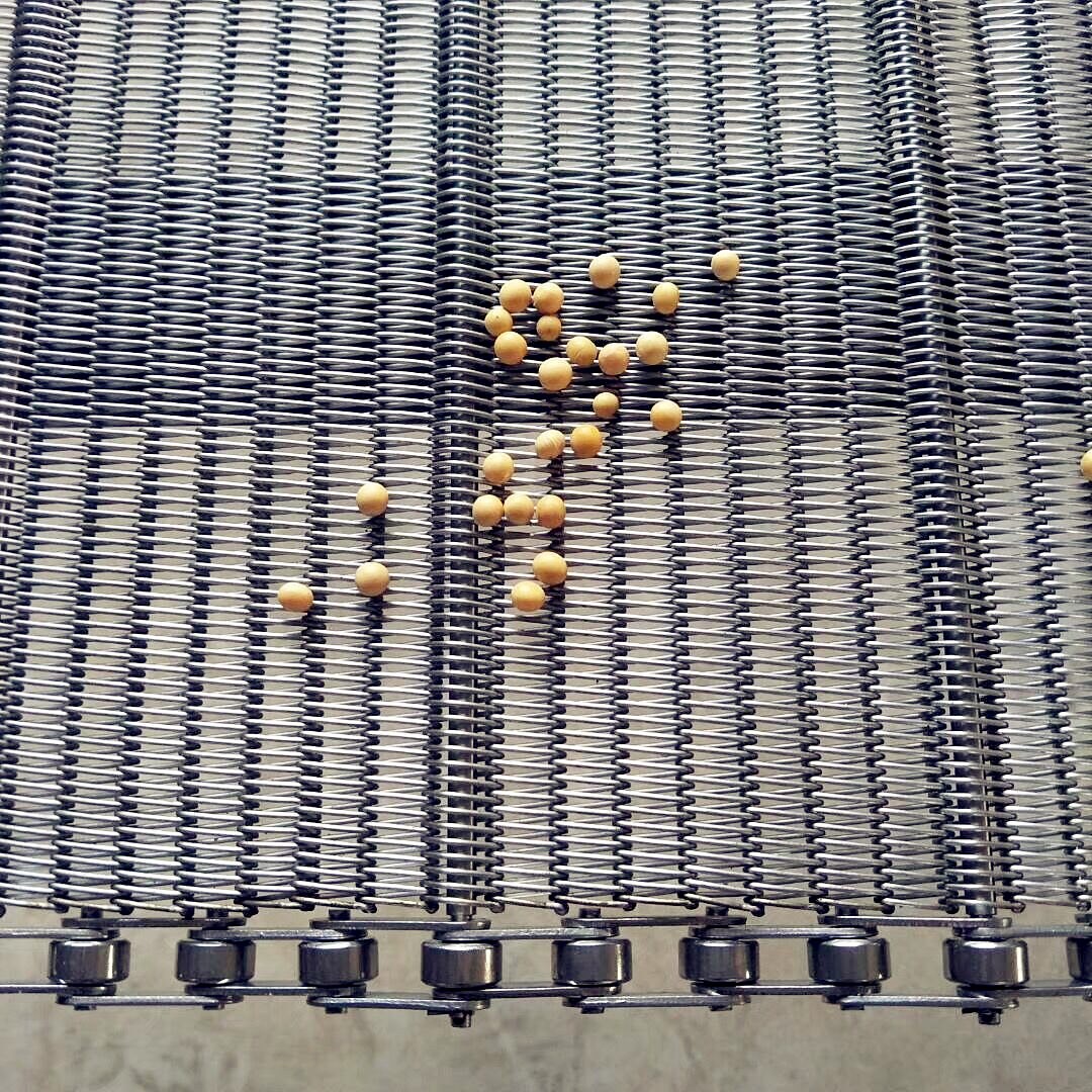 304 Stainless Steel Wire Conveyor Belt Mesh For Dryer Furnace Conveyor
