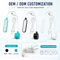 Lampe de travail industrielle à col de cygne flexible avec 30 LED, contrôle tactile, gradation progressive, magnétique, pour machine à coudre