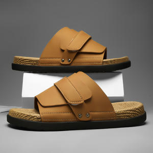 2026 Summer <b>Men's</b> Outdoor Casual <b>Slippers</b> Extra Large Size <b>Open</b> <b>Toe</b> Slides Sandals for <b>Men</b> - Product Image 2
